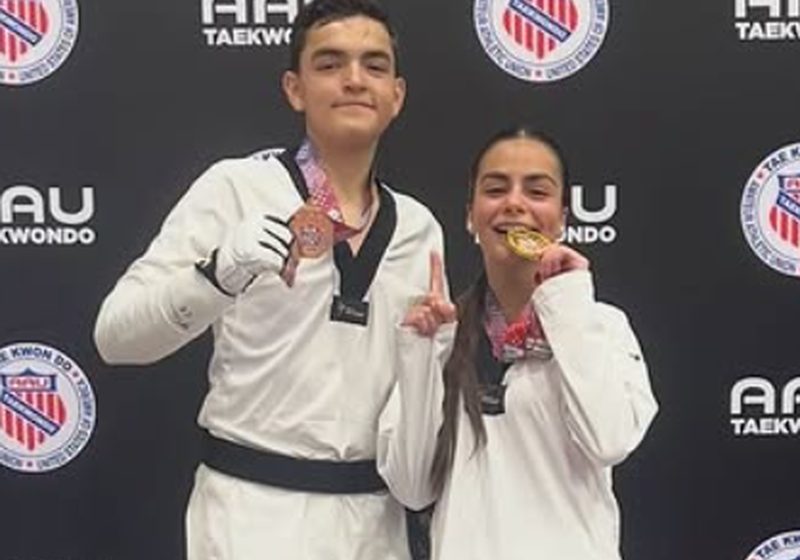 Atletas con medallas AAU